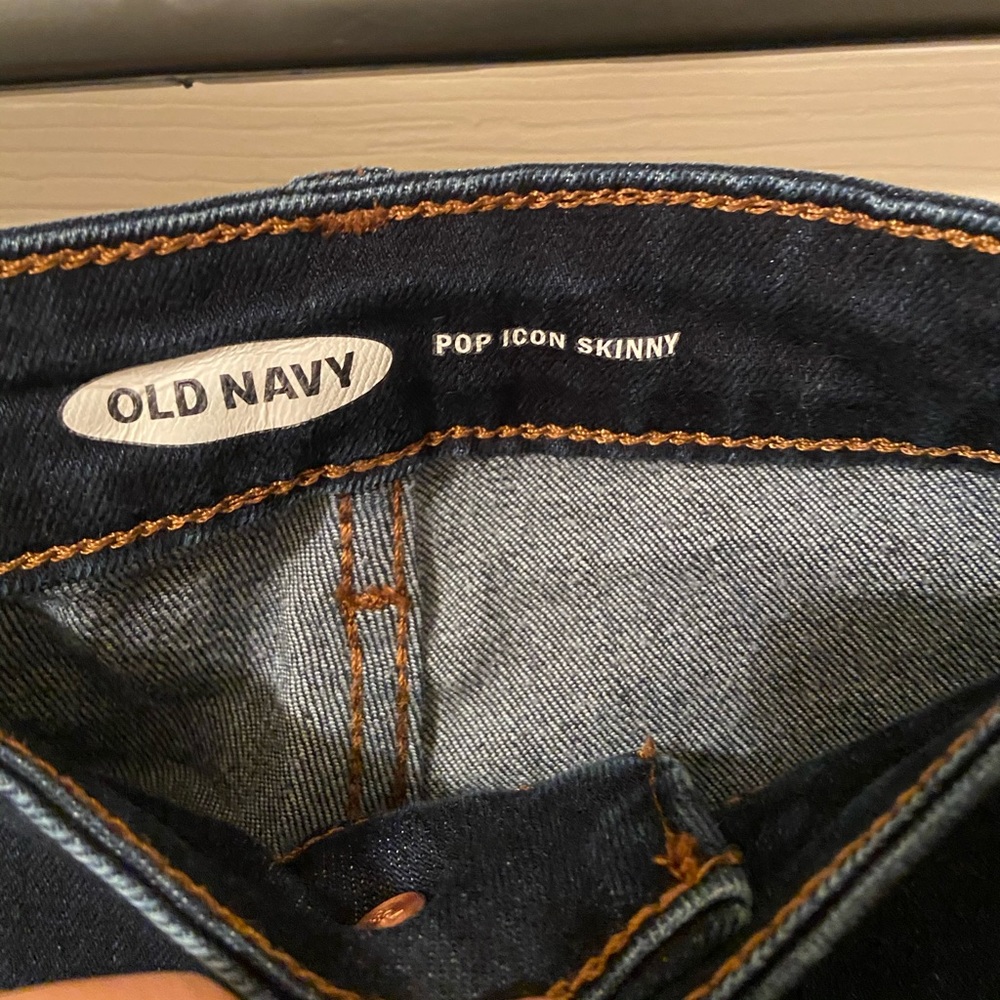 Old Navy Mid Rise Skinny Jeans